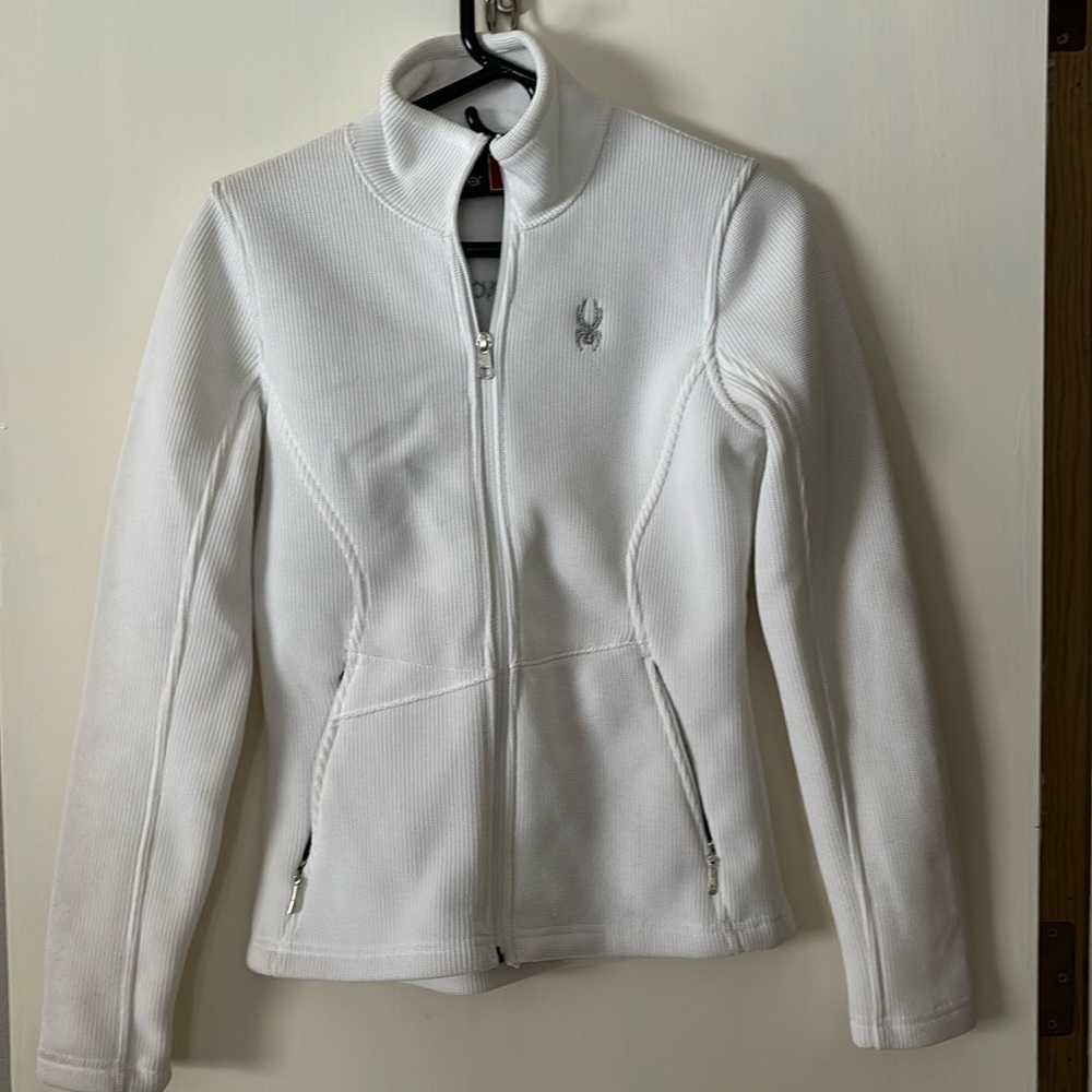 Women's Spyder Core Knit Jacket Black Size Small. Smoke free home, like new